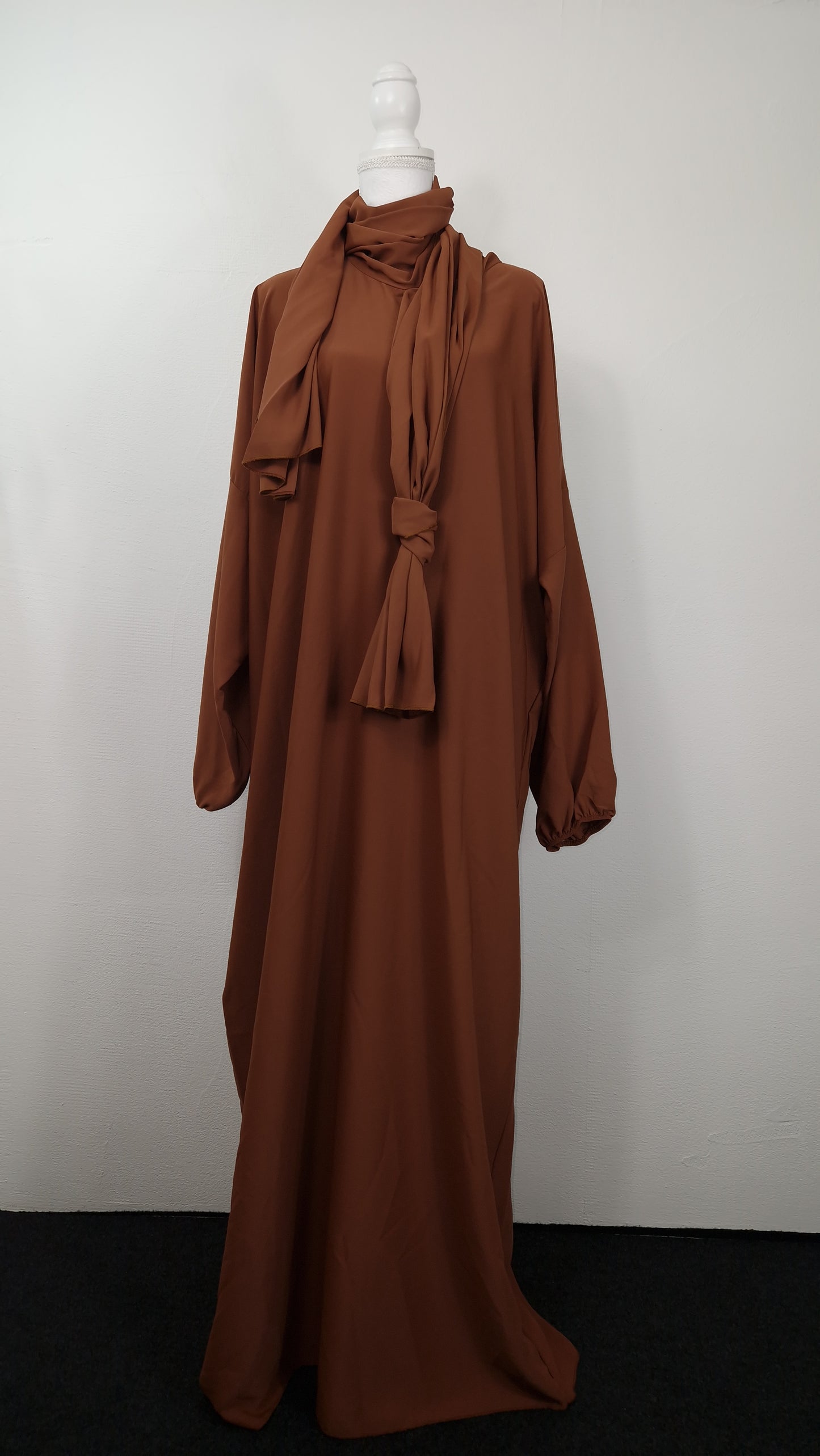 Abaya Basic - Cinnamon Brown