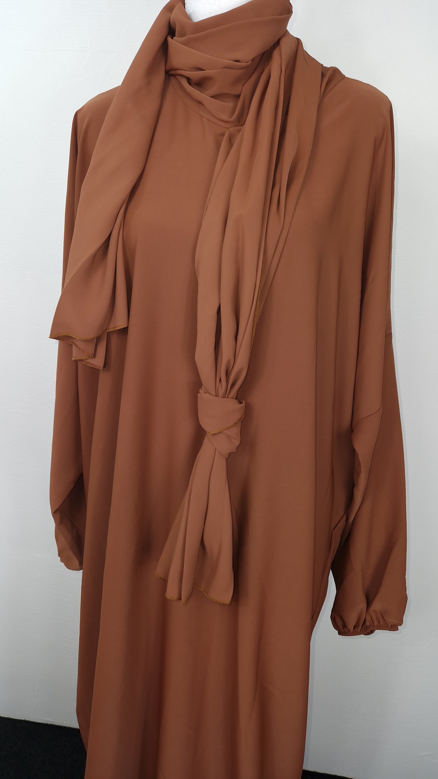 Abaya Basic - Cinnamon Brown