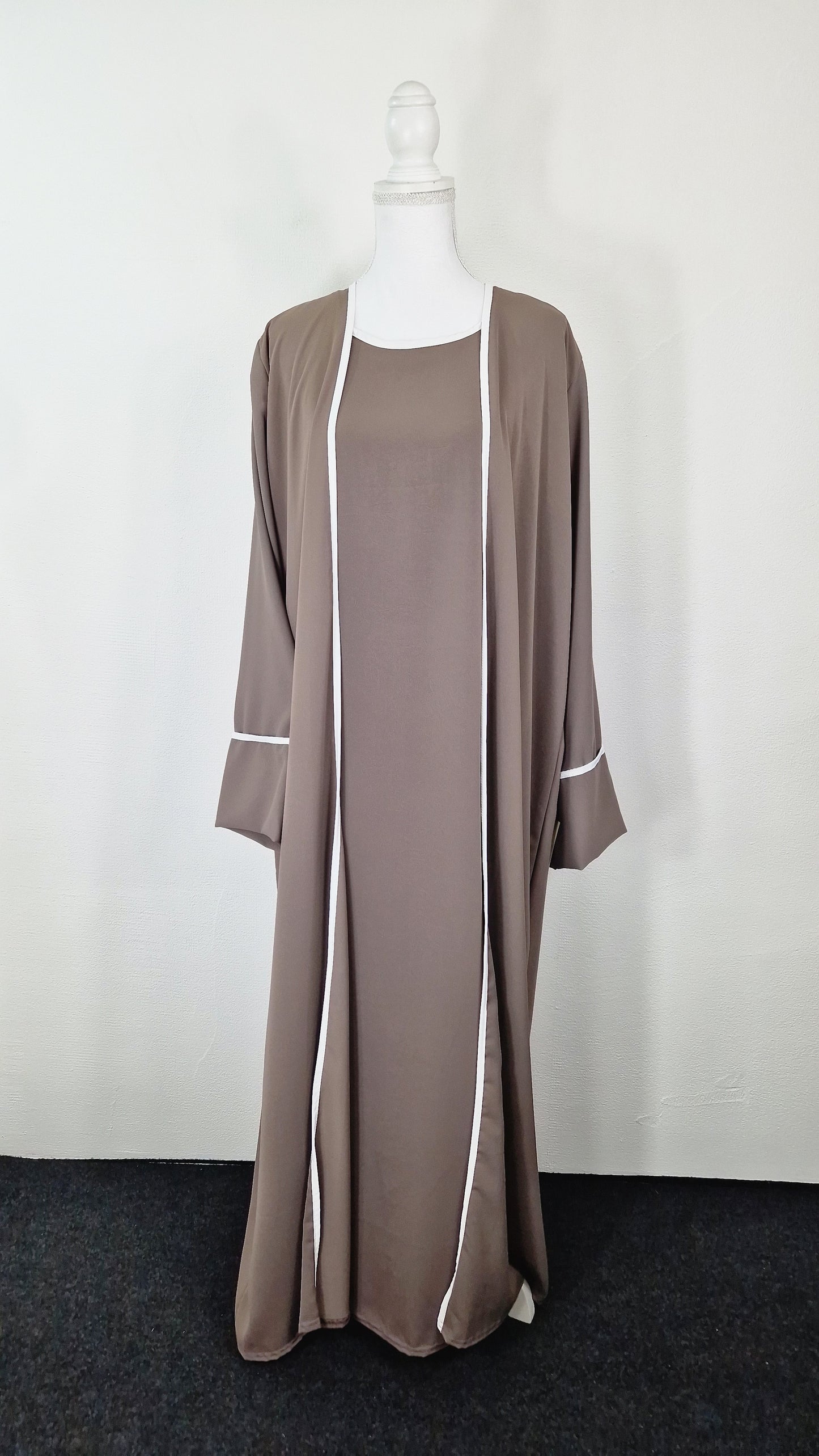 Kimono 2-Teiler - Taupe
