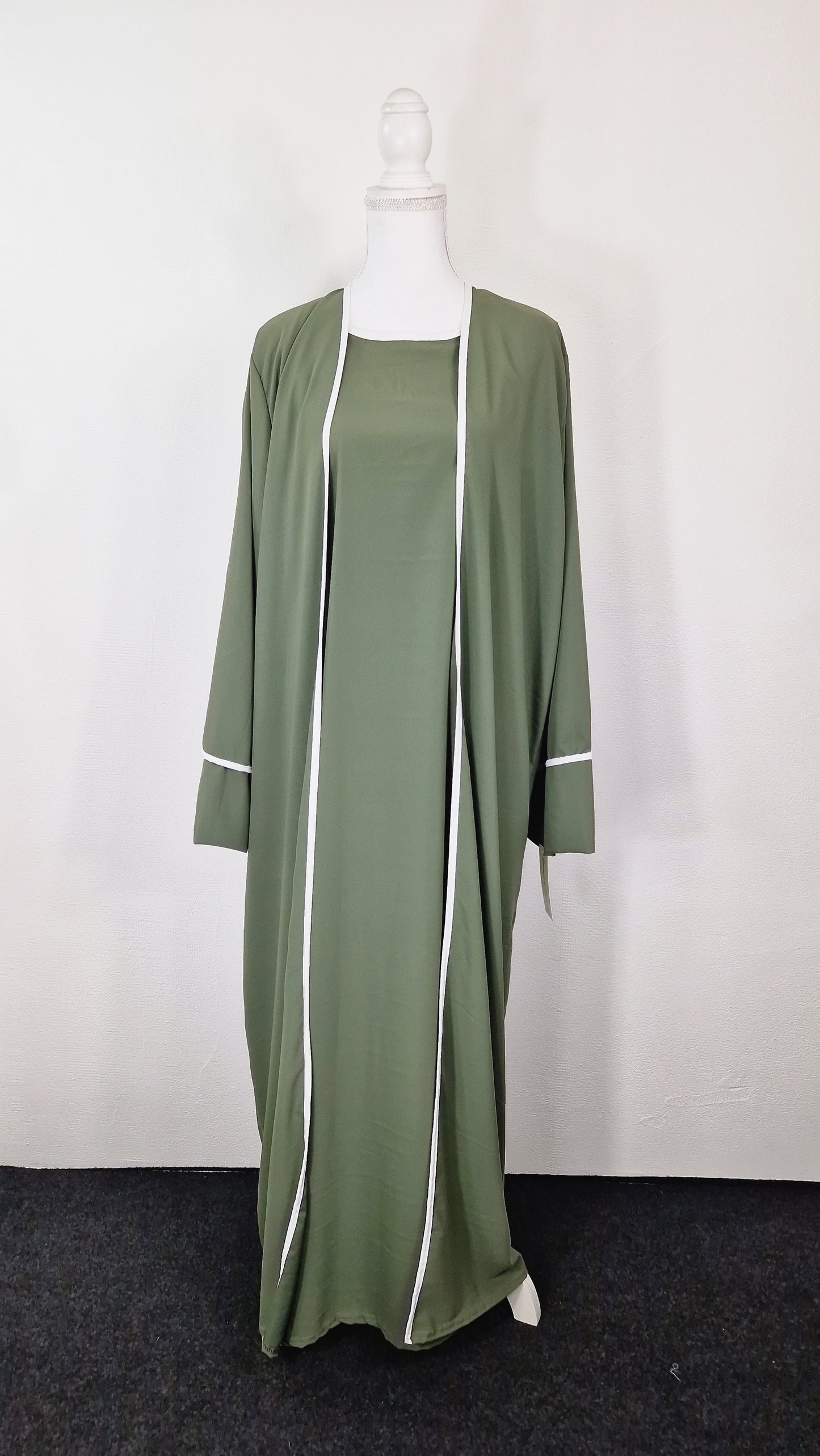 Kimono 2-Teiler - Khaki