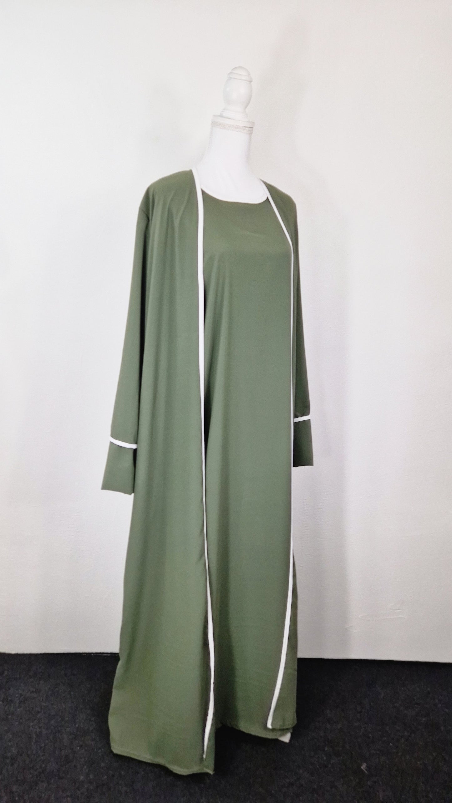 Kimono 2-Teiler - Khaki