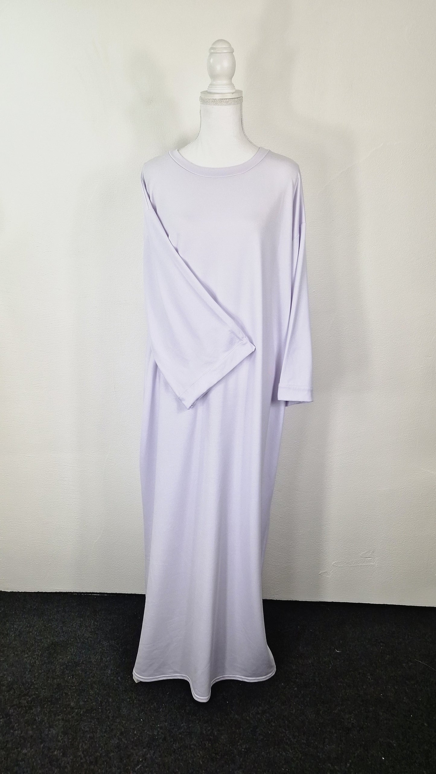 Maxi Shirt Dress - White